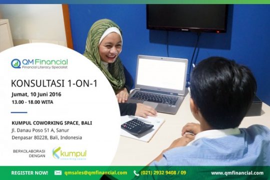 Sesi Konsultasi 1-on-1 dengan QM Planner di Bali, 10 Juni 2016