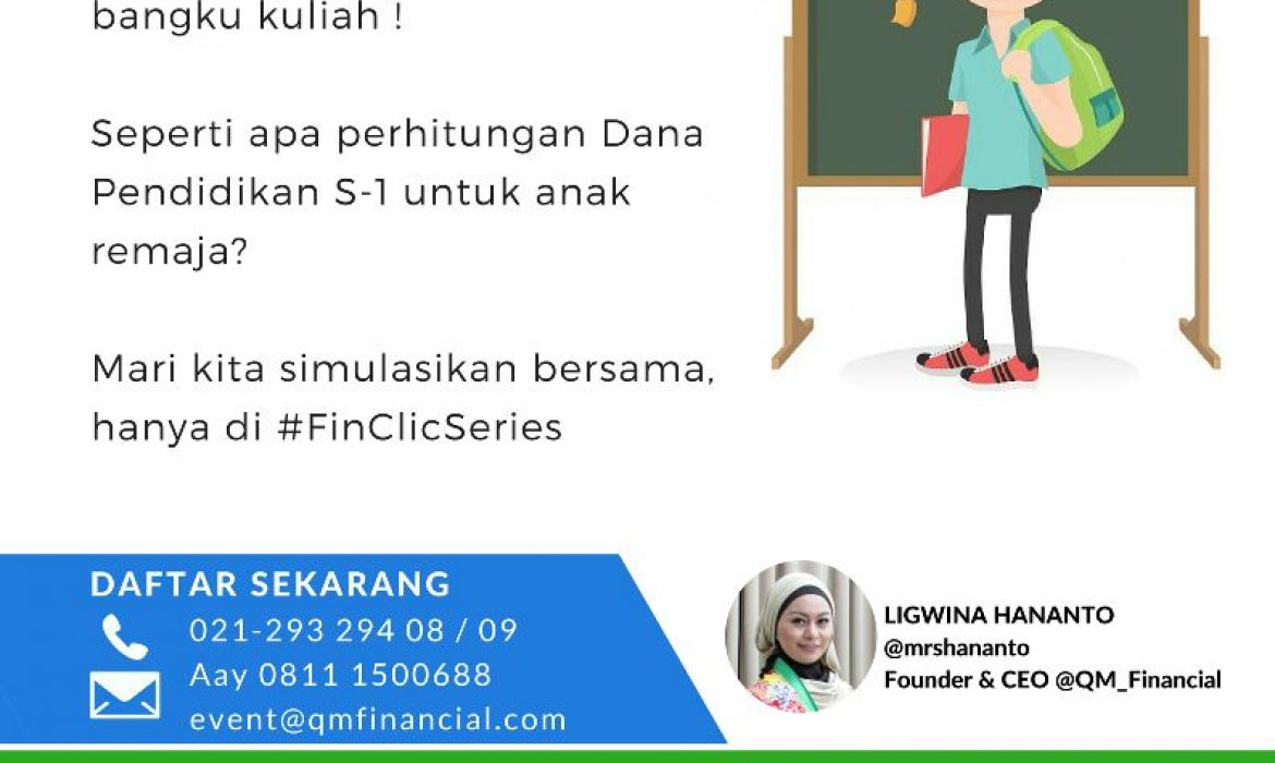 #FinClicSeries Menuju Bangku Kuliah, 18 Mei 2016