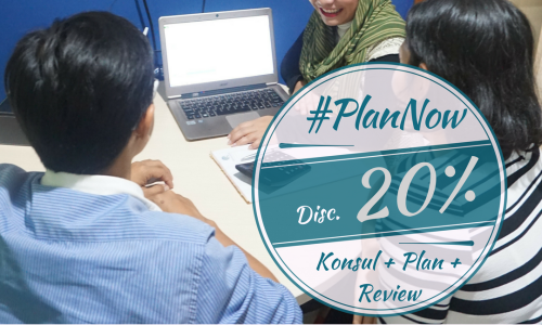 Promo Diskon 20% #PlanNow April – Mei 2017