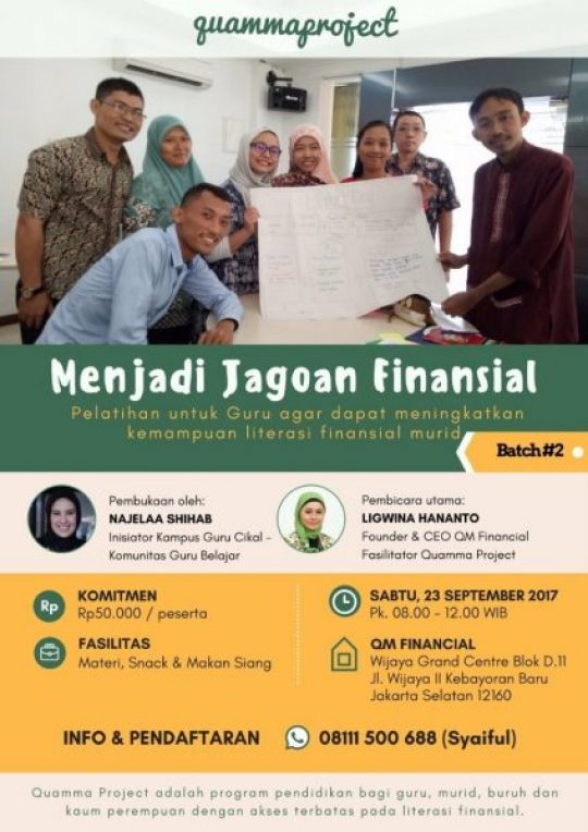 Blog dan Artikel Menjadi Jagoan Finansial (Batch 1 – Guru)