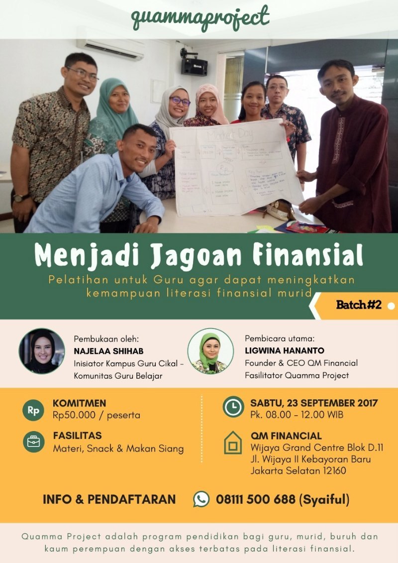 Menjadi Jagoan Finansial (Batch 1 – Guru)