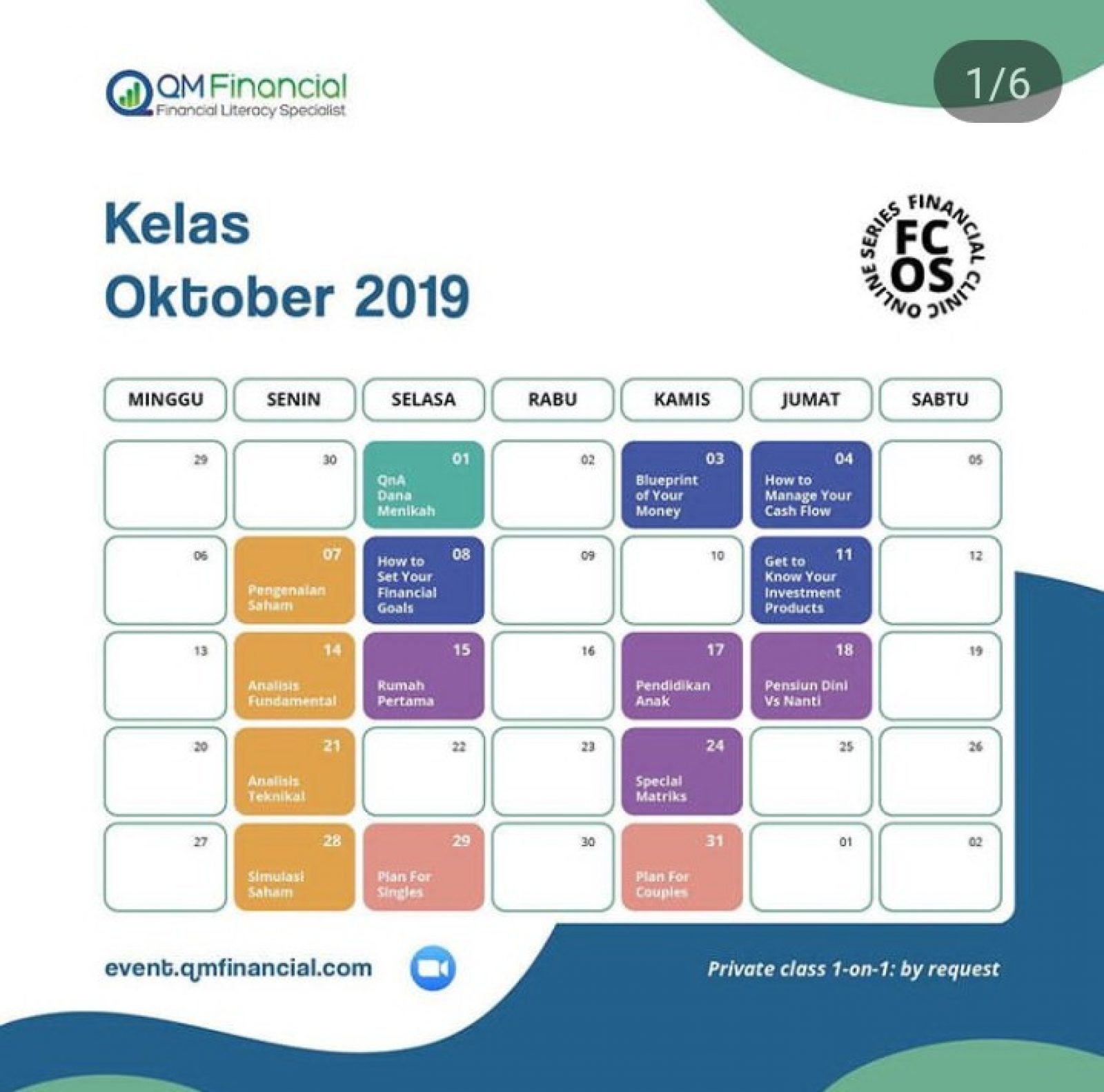 Kelas FCOS di Oktober Seru!